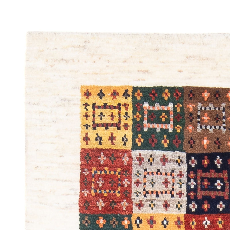 Dywan Gabbeh - Loribaft Perski - 136 x 85 cm - wielokolorowy