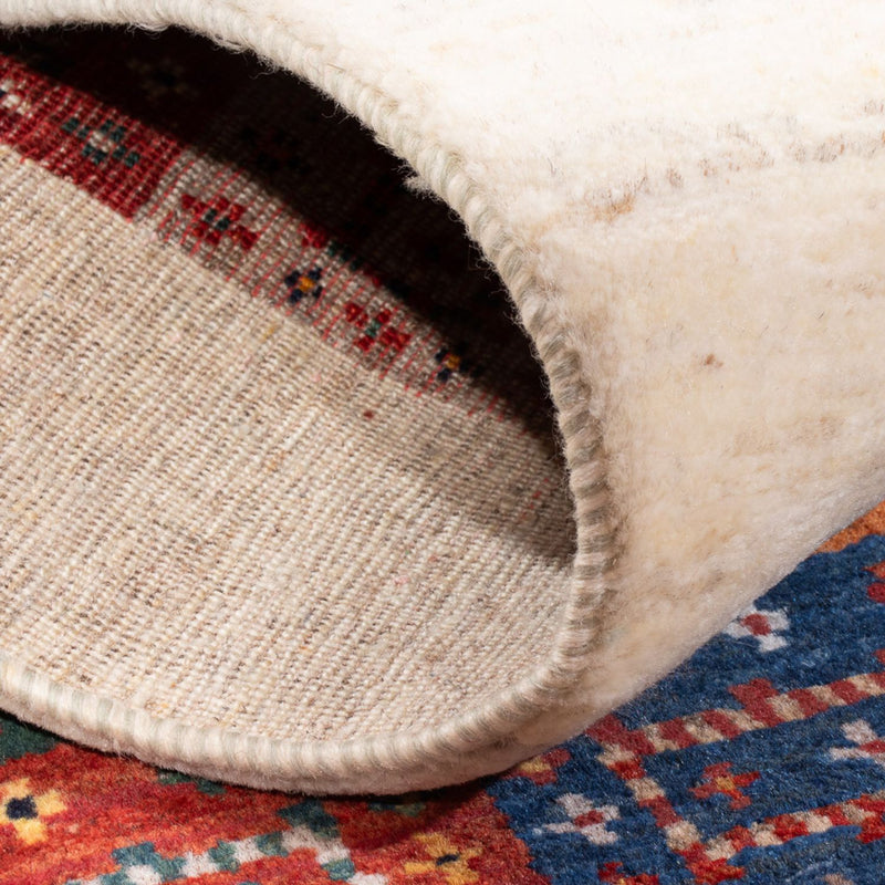 Dywan Gabbeh - Loribaft Perski - 136 x 85 cm - wielokolorowy