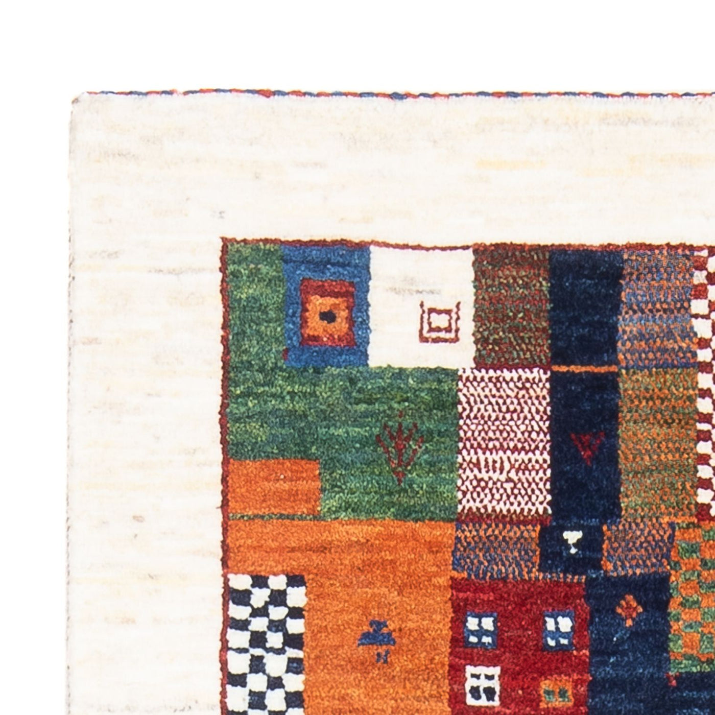 Loribaft Dywan 126x83cm - Perserteppich Wollteppich
