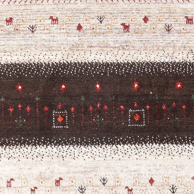 Dywan Gabbeh - Loribaft Perski - 126 x 84 cm - wielokolorowy