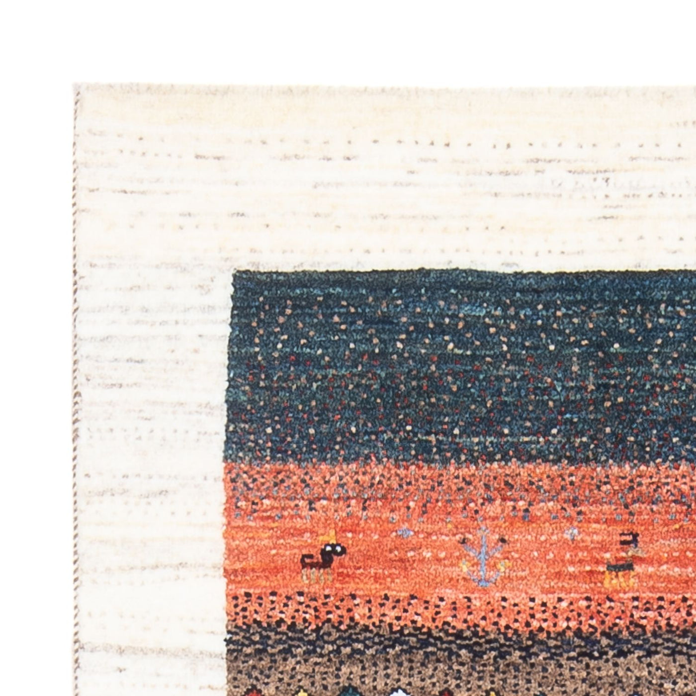 Loribaft Dywan 130x80cm - Perserteppich Wollteppich