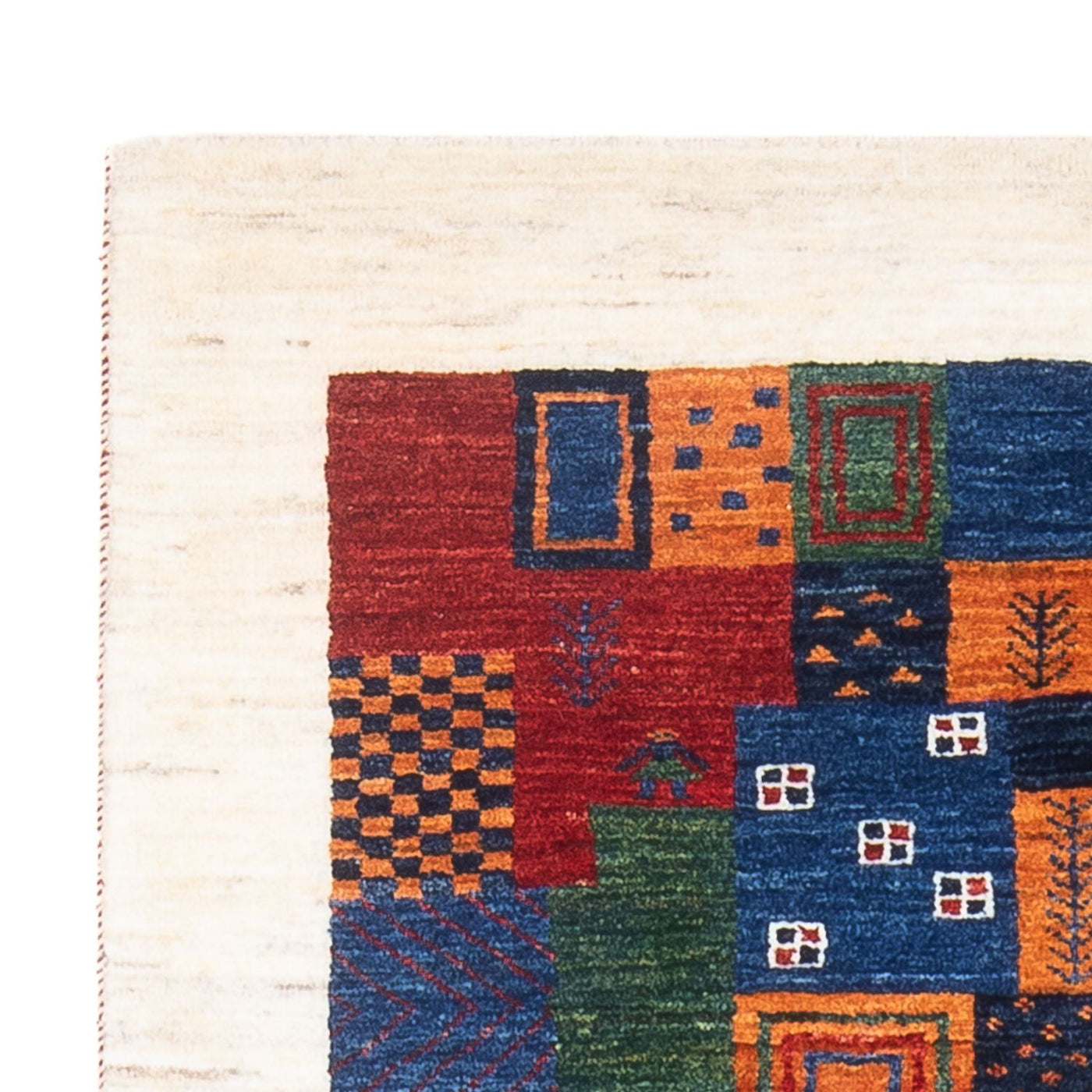 Loribaft Dywan 132x86cm - Perserteppich Wollteppich