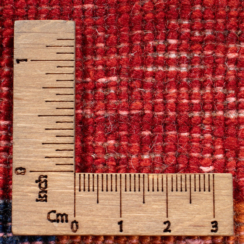 Dywan Gabbeh - Loribaft Perski - 132 x 86 cm - wielokolorowy