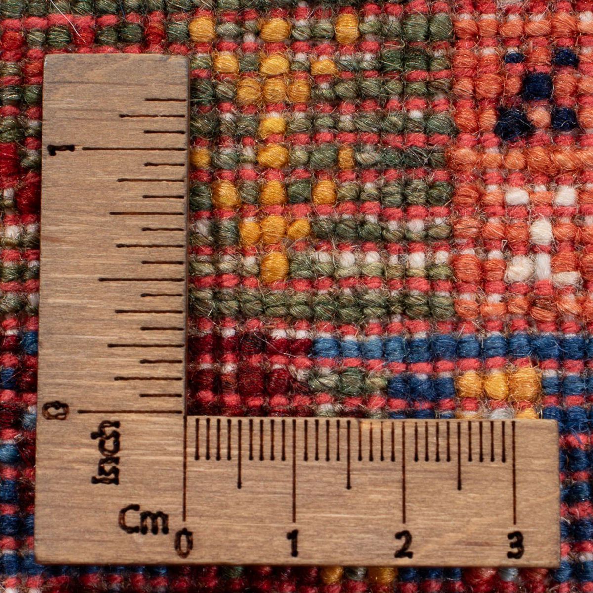 Dywan Gabbeh - Loribaft Perski - 134 x 82 cm - wielokolorowy