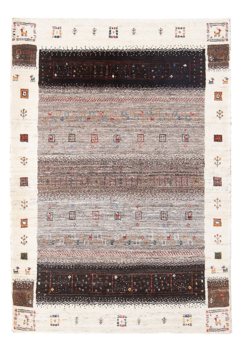 Dywan Gabbeh - Loribaft Perski - 125 x 87 cm - wielokolorowy
