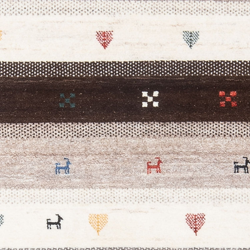 Dywan Gabbeh - Loribaft Perski - 130 x 85 cm - wielokolorowy