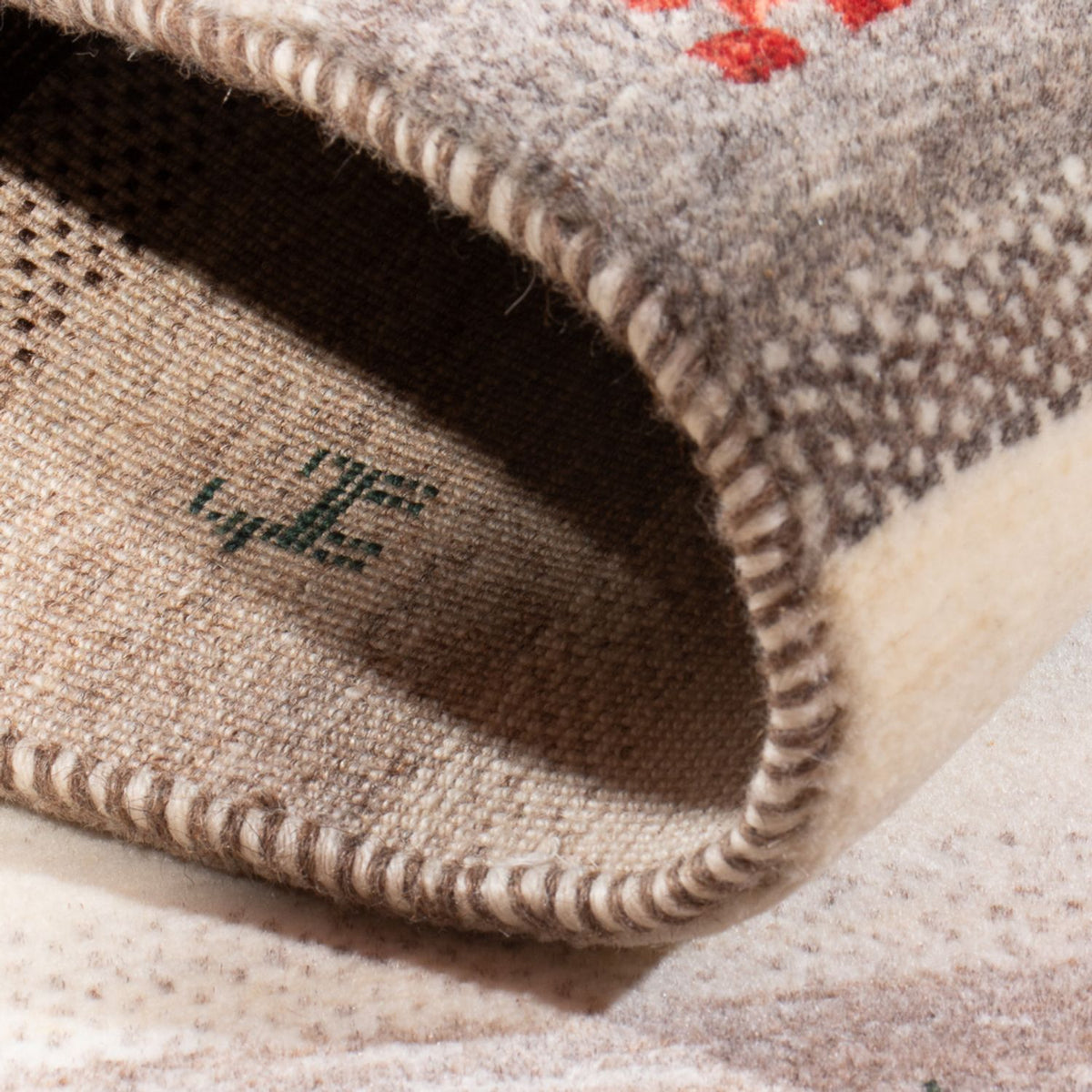 Dywan Gabbeh - Loribaft Perski - 130 x 85 cm - wielokolorowy