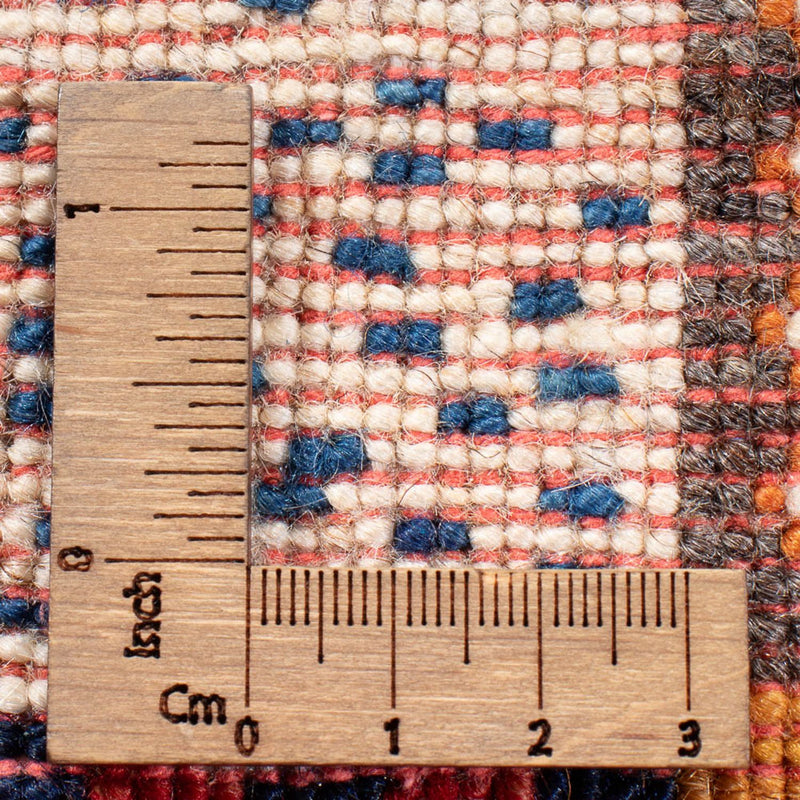 Dywan Gabbeh - Loribaft Perski - 129 x 78 cm - wielokolorowy