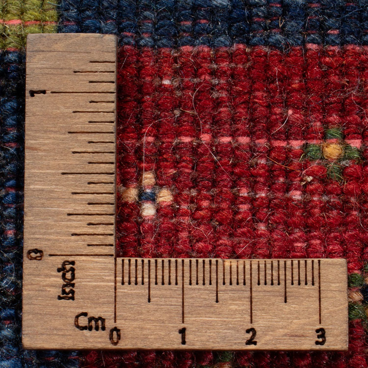 Dywan Gabbeh - Loribaft Perski - 131 x 86 cm - wielokolorowy