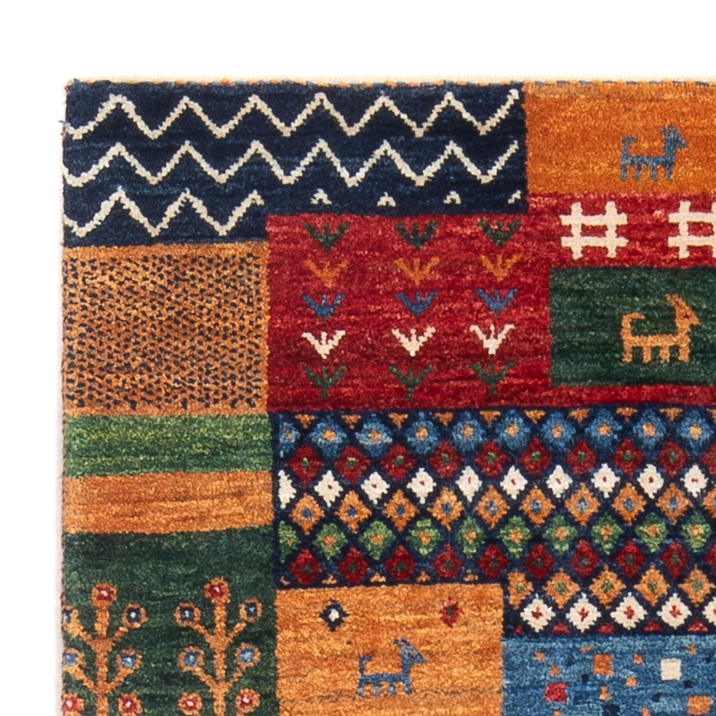 Loribaft Dywan 130x82cm - Perserteppich Wollteppich