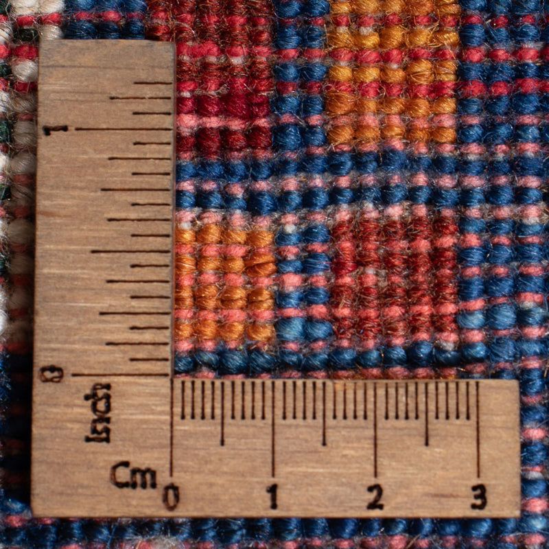 Dywan Gabbeh - Loribaft Perski - 125 x 84 cm - wielokolorowy