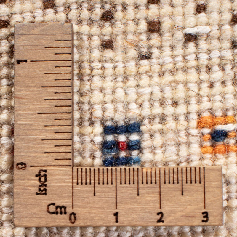 Dywan Gabbeh - Loribaft Perski - 123 x 86 cm - wielokolorowy