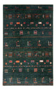 Loribaft Dywan 136x85cm - Perserteppich Wollteppich