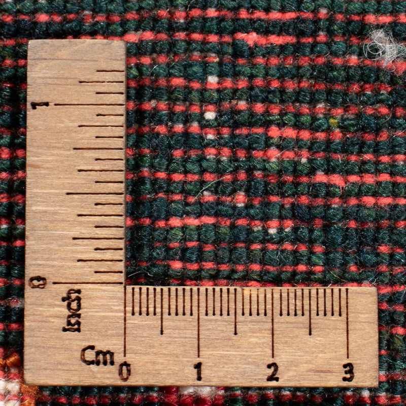 Dywan Gabbeh - Loribaft Perski - 136 x 85 cm - ciemna zieleń