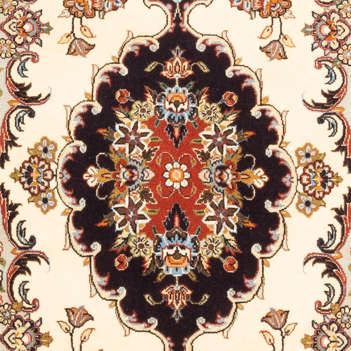 Dywan perski - Klasyczny - 177 x 118 cm - kremowy