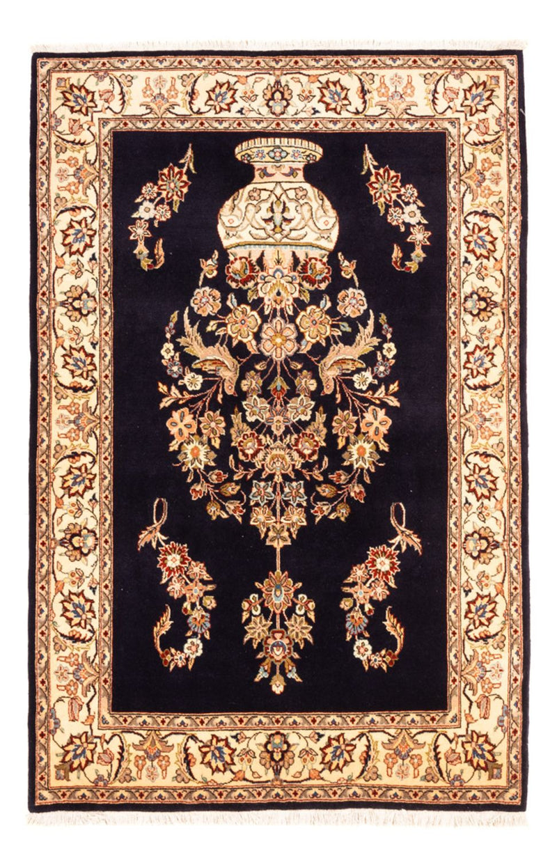 Dywan perski - Klasyczny - 172 x 117 cm - ciemnoniebieski