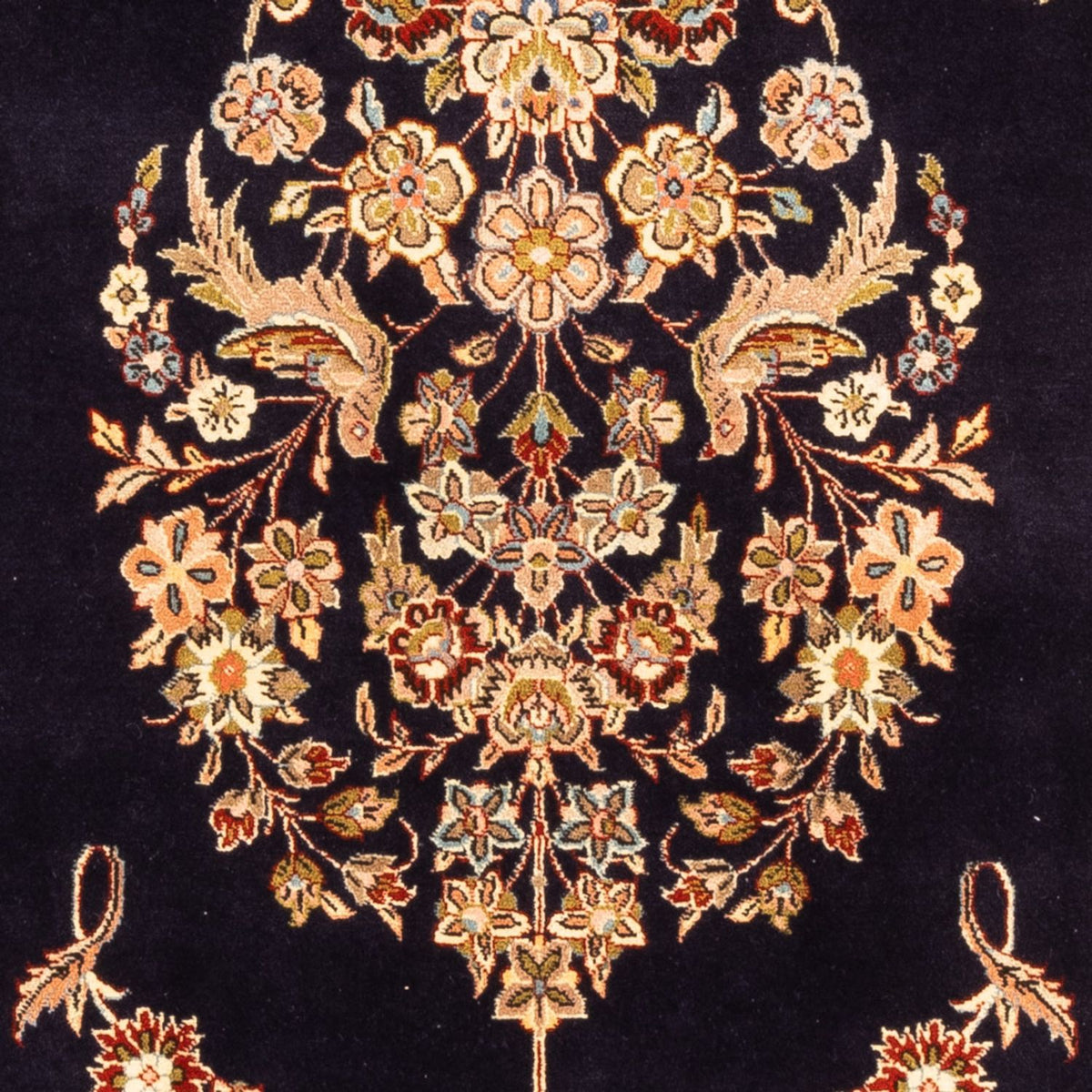 Dywan perski - Klasyczny - 172 x 117 cm - ciemnoniebieski