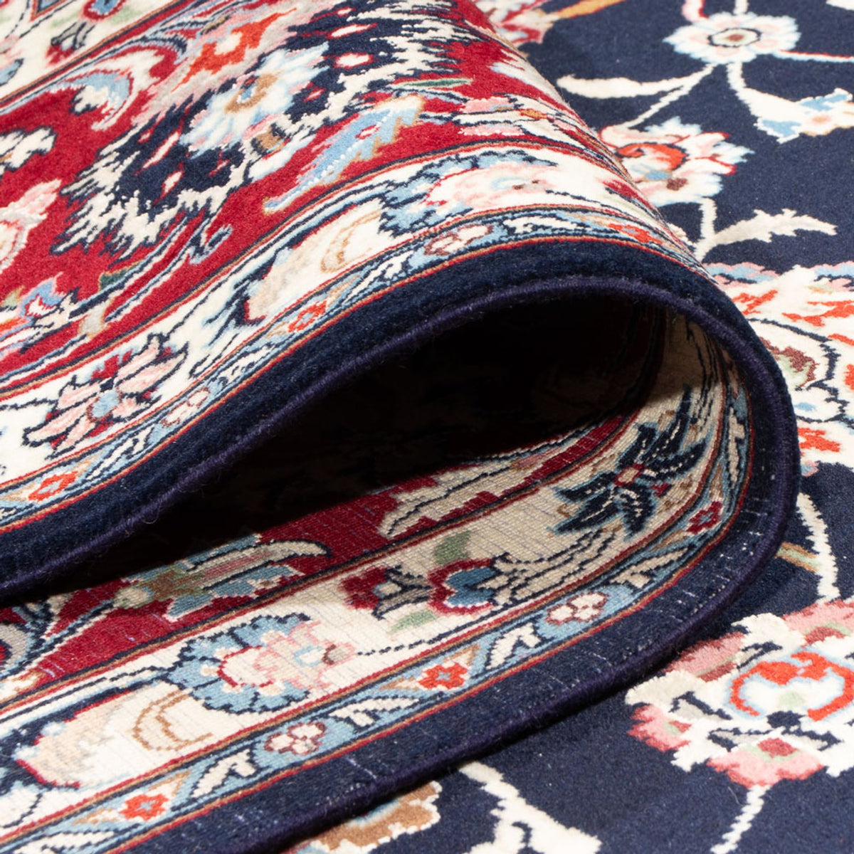 Dywan perski - Klasyczny - 348 x 248 cm - ciemnoniebieski