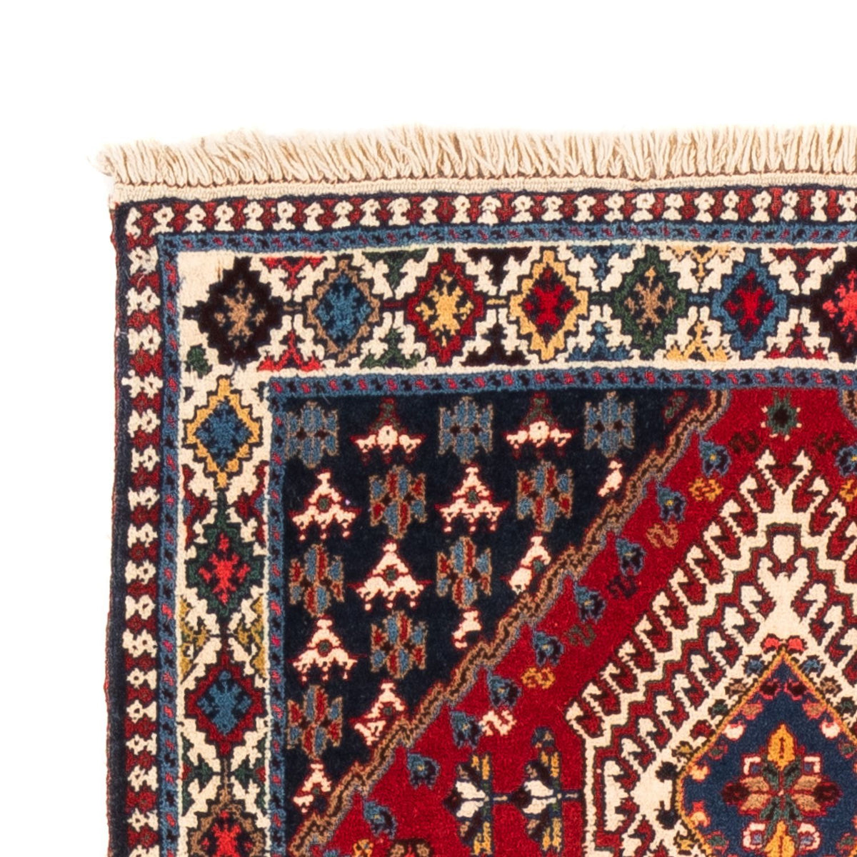 Biegacz Perski dywan - Nomadyczny - 198 x 80 cm - czerwony