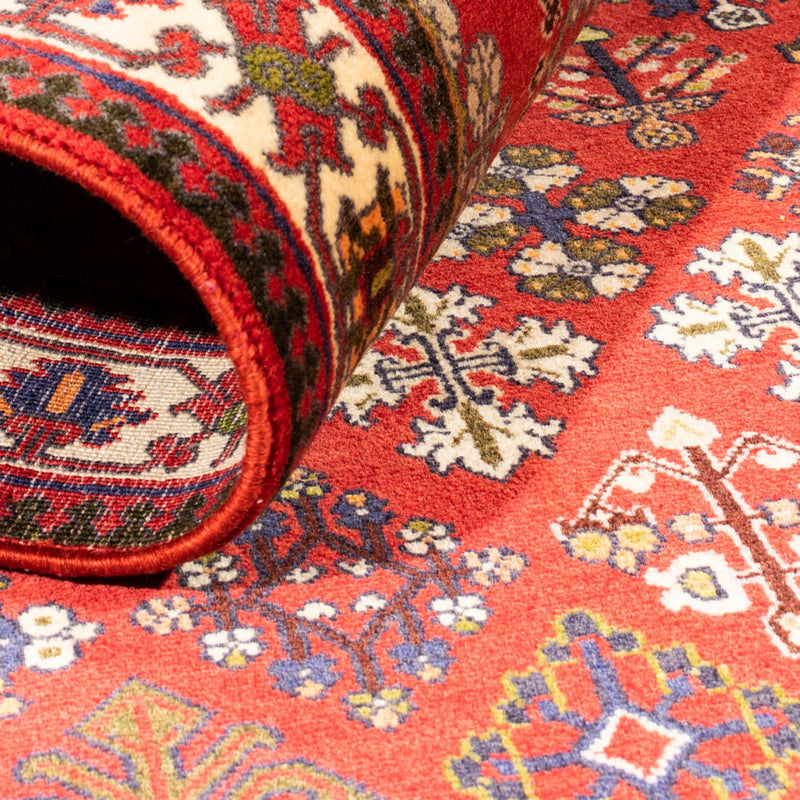 Perski dywan - Nomadyczny - 154 x 107 cm - czerwony