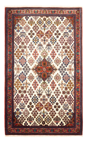 Perski dywan - Nomadyczny - 178 x 115 cm - kremowy