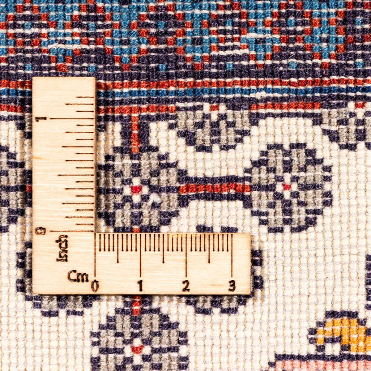 Perski dywan - Nomadyczny - 178 x 115 cm - kremowy