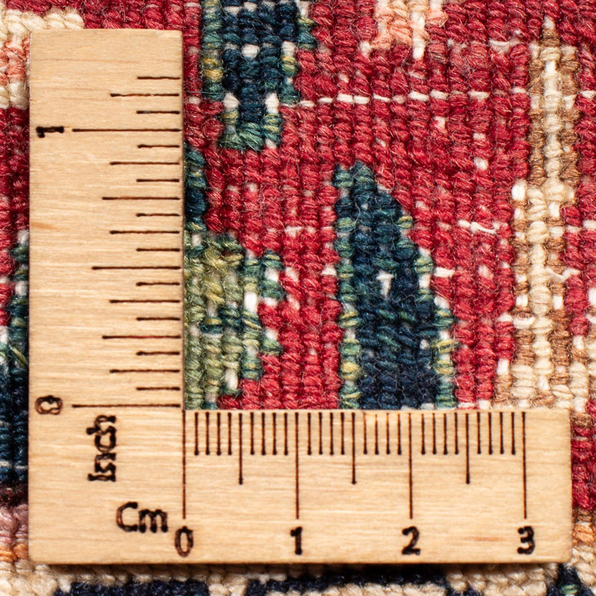 Perski dywan - Nomadyczny - 84 x 84 cm - czerwony