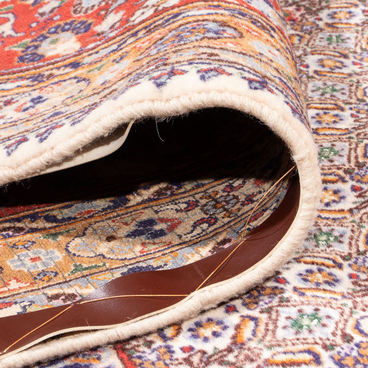 Dywan perski - Klasyczny - 388 x 293 cm - ciemny beż