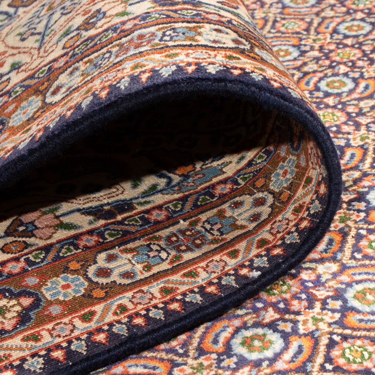 Dywan perski - Klasyczny - 340 x 245 cm - ciemnoniebieski