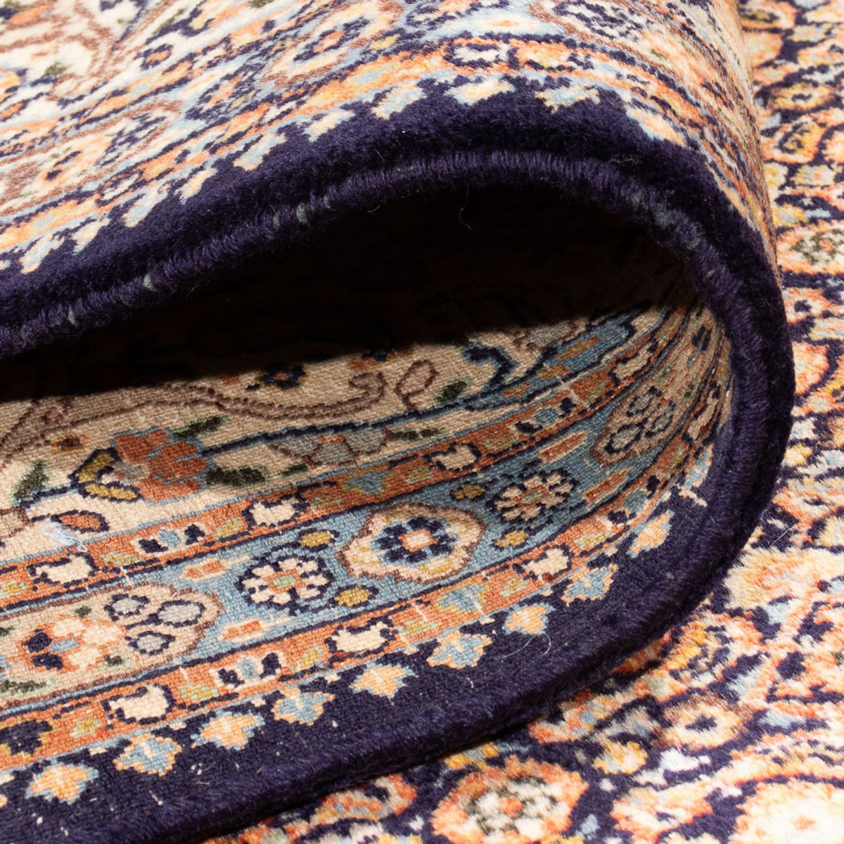 Dywan perski - Klasyczny - 333 x 258 cm - ciemnoniebieski