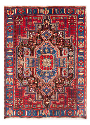 Perski dywan - Nomadyczny - 200 x 143 cm - czerwony