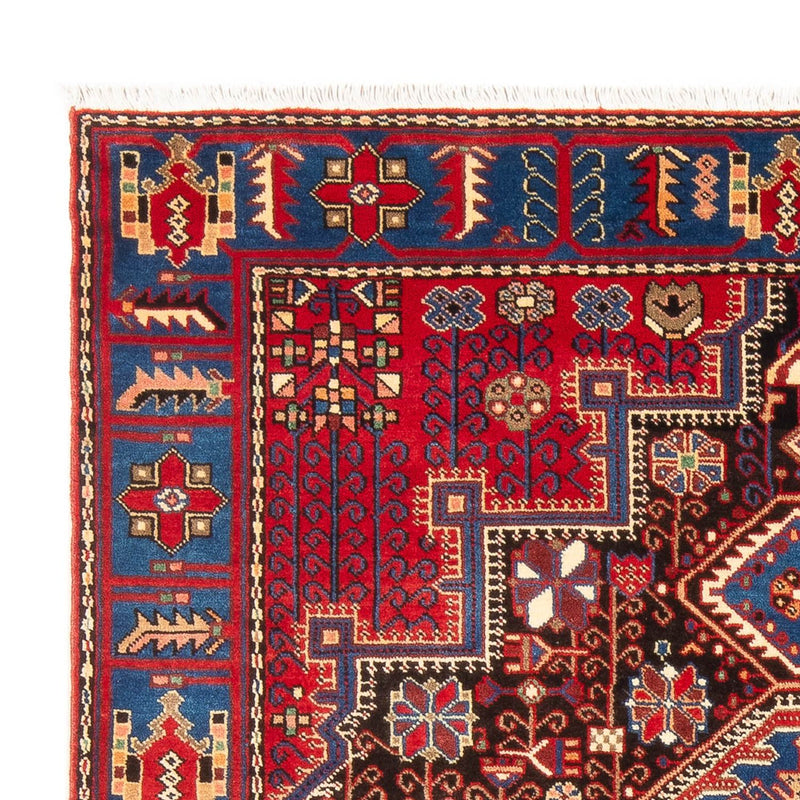 Perski dywan - Nomadyczny - 200 x 143 cm - czerwony