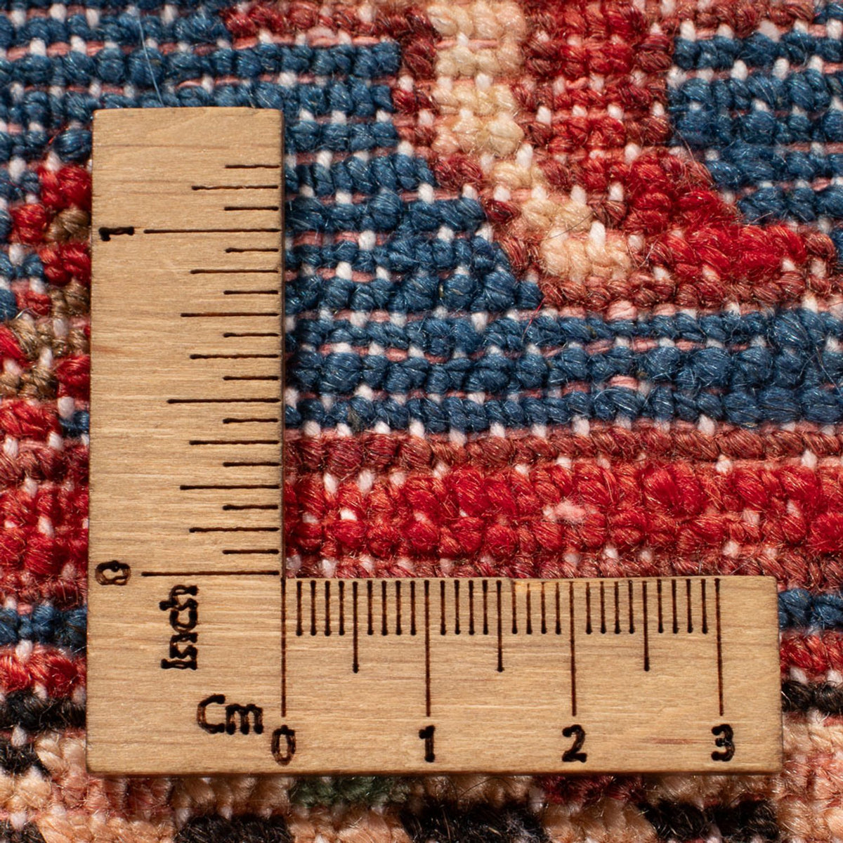 Perski dywan - Nomadyczny - 200 x 143 cm - czerwony