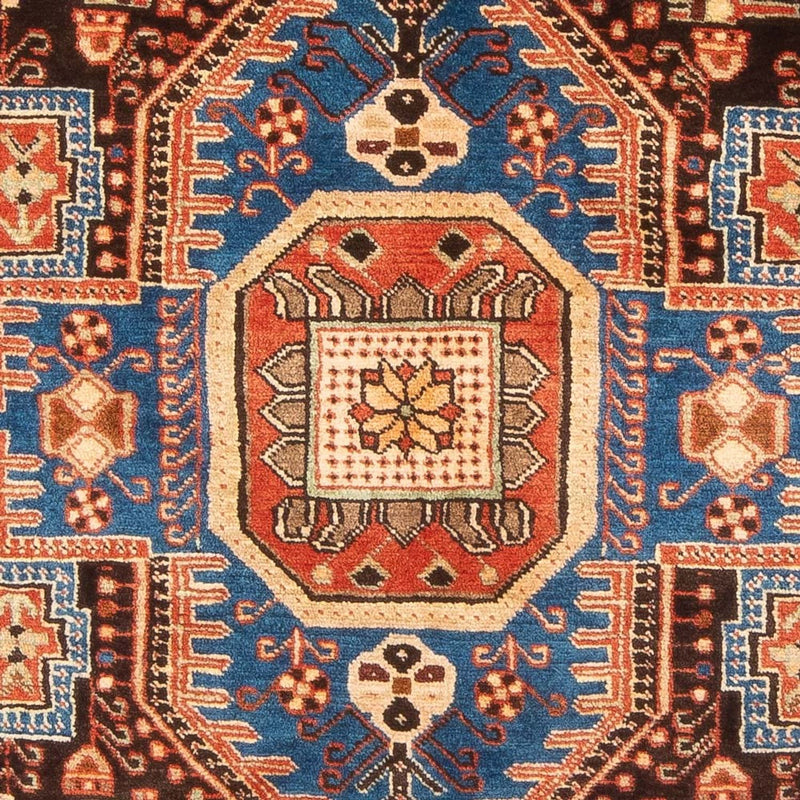 Perski dywan - Nomadyczny - 214 x 135 cm - niebieski