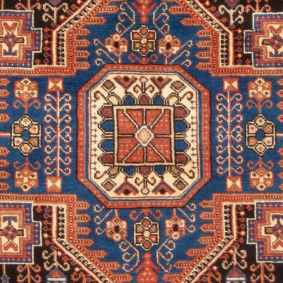 Perski dywan - Nomadyczny - 205 x 140 cm - niebieski