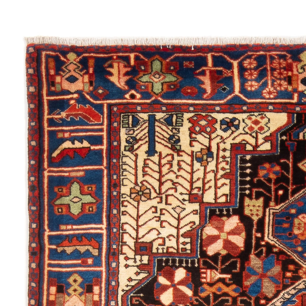 Perski dywan - Nomadyczny - 207 x 147 cm - czerwony