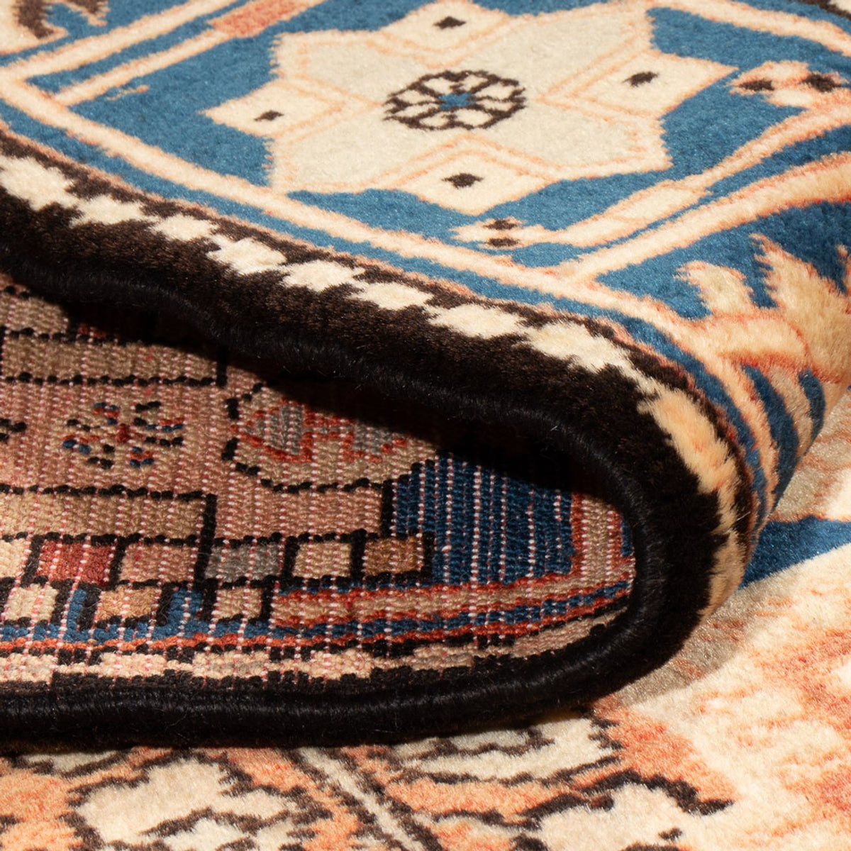 Perski dywan - Nomadyczny - 200 x 140 cm - jasny beż