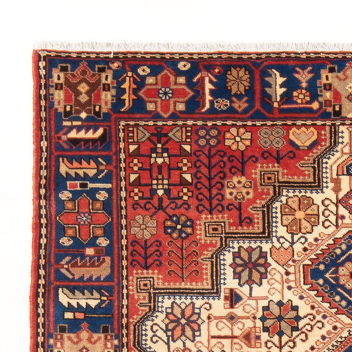 Perski dywan - Nomadyczny - 205 x 137 cm - niebieski