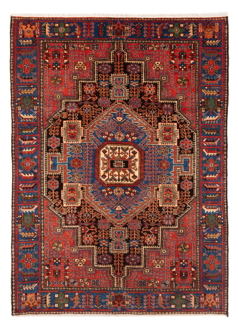 Perski dywan - Nomadyczny - 205 x 137 cm - niebieski