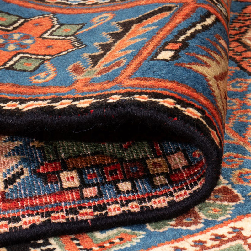 Perski dywan - Nomadyczny - 205 x 137 cm - niebieski