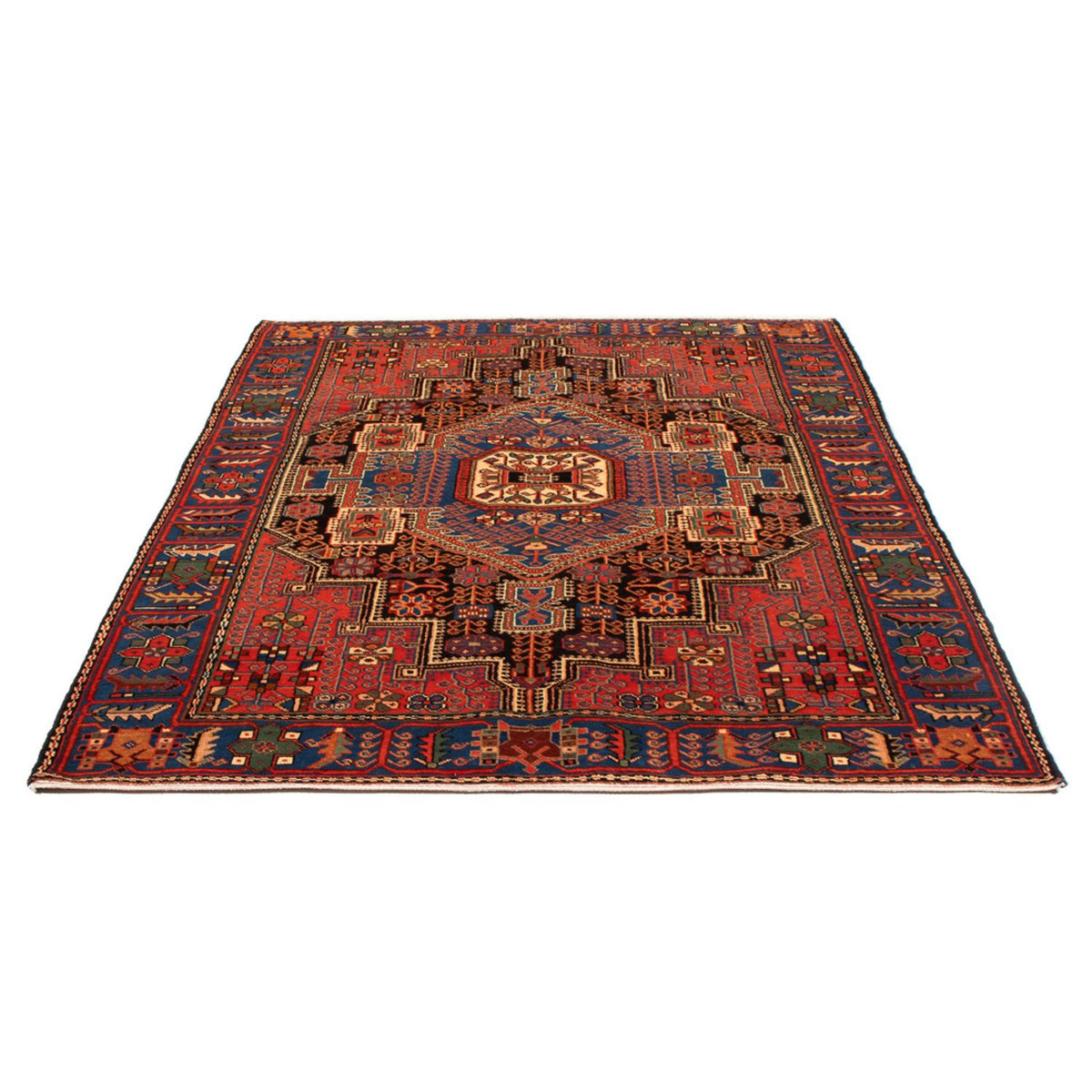 Perski dywan - Nomadyczny - 205 x 137 cm - niebieski