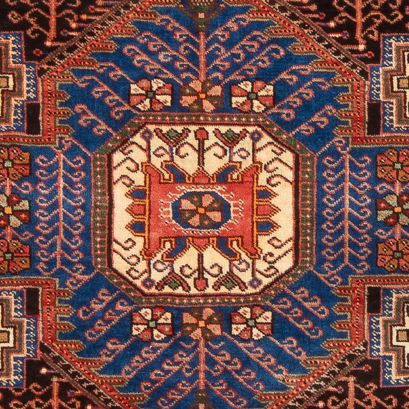 Perski dywan - Nomadyczny - 205 x 148 cm - niebieski