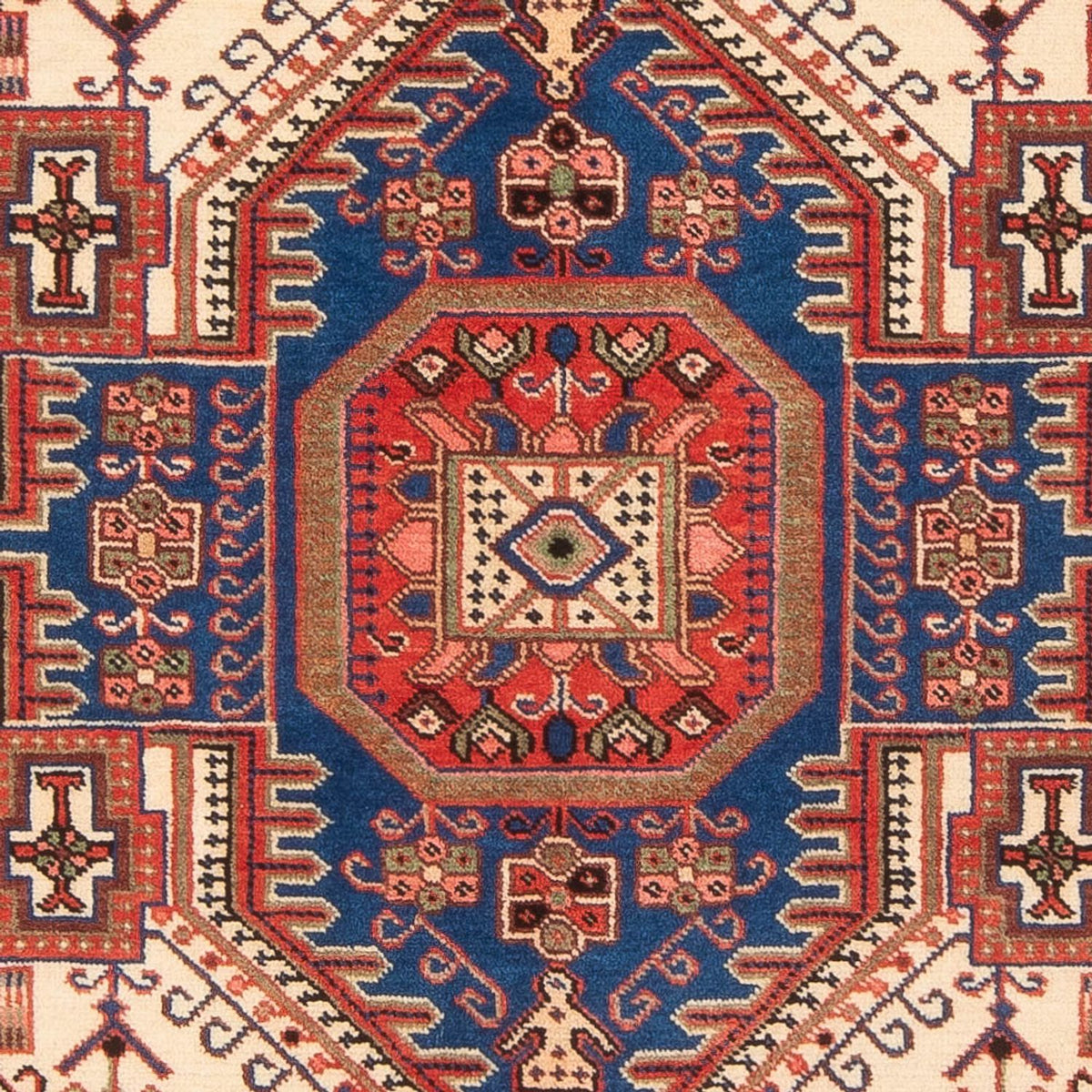 Perski dywan - Nomadyczny - 210 x 152 cm - niebieski