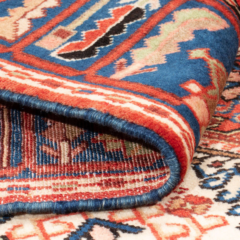 Perski dywan - Nomadyczny - 201 x 132 cm - czerwony