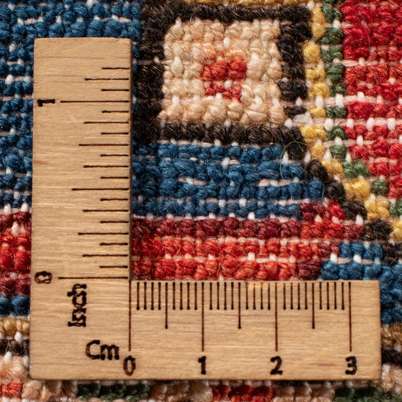 Perski dywan - Nomadyczny - 187 x 143 cm - niebieski