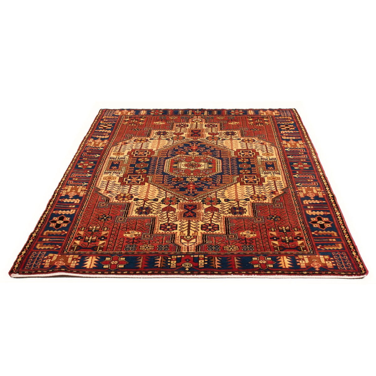 Perski dywan - Nomadyczny - 210 x 142 cm - niebieski