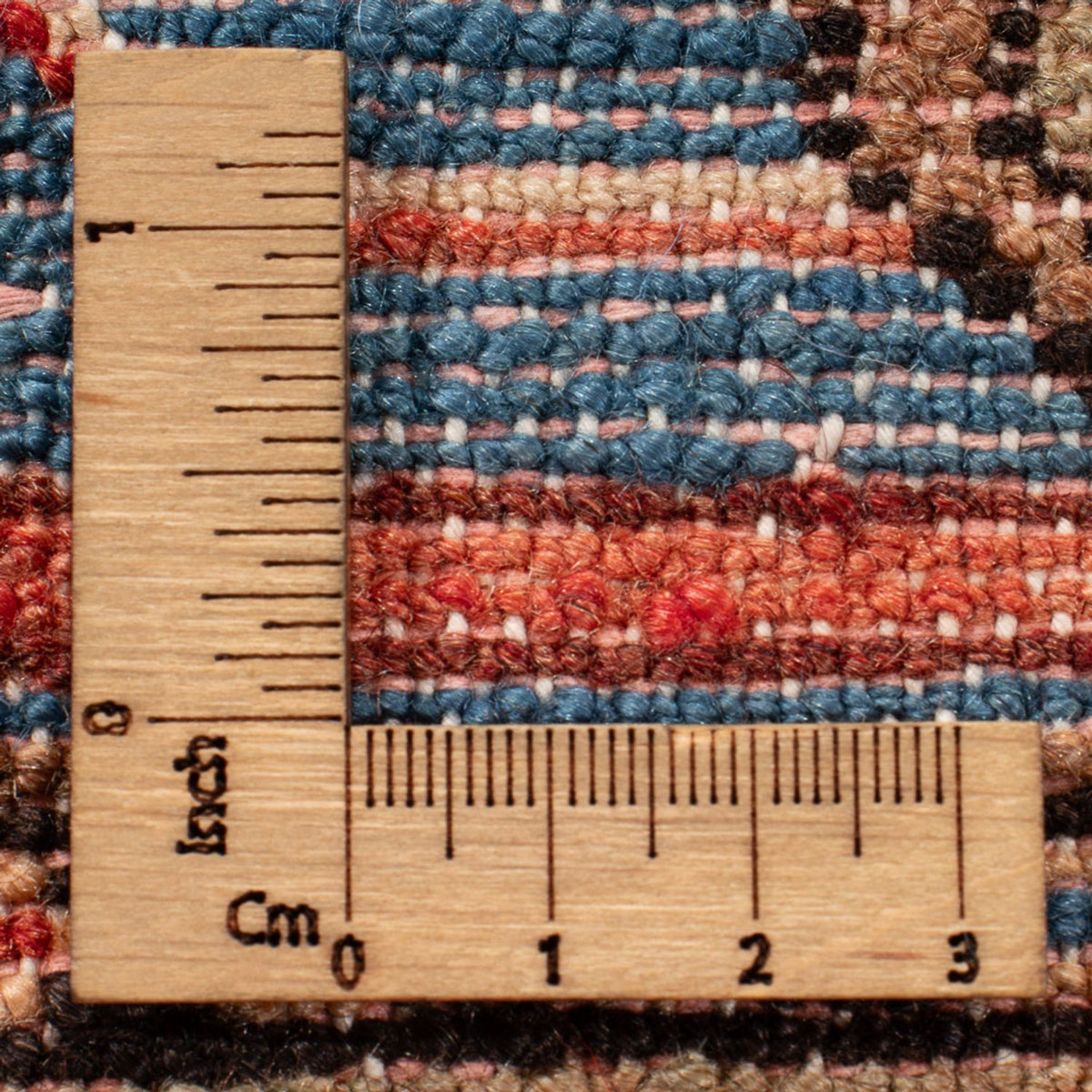 Perski dywan - Nomadyczny - 210 x 142 cm - niebieski