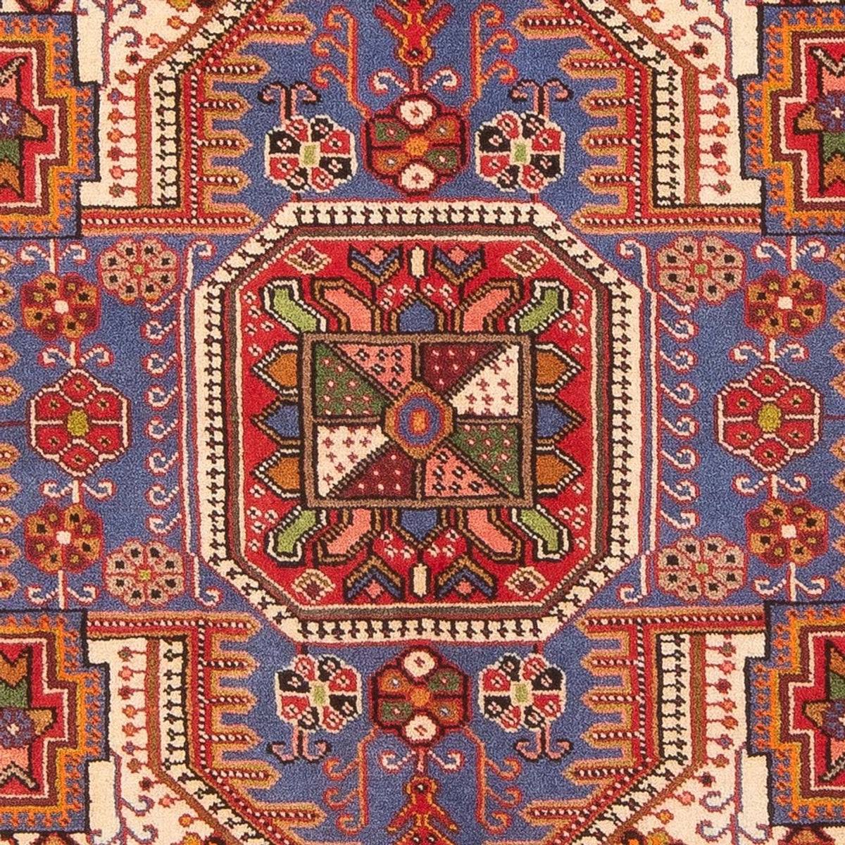 Perski dywan - Nomadyczny - 200 x 130 cm - niebieski