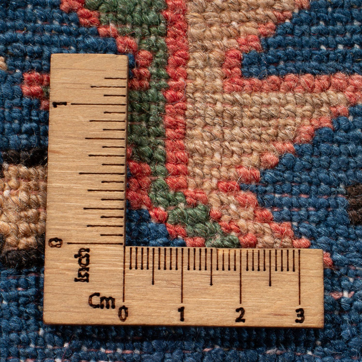 Perski dywan - Nomadyczny - 202 x 130 cm - niebieski