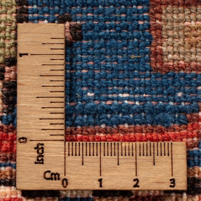 Perski dywan - Nomadyczny - 198 x 142 cm - niebieski